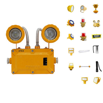 品質  Hot Sale Ip66 Proof Emergency Light Explosion Proof Explosive Lamp, Atex Lighting Led Emergency Explosion Proof Double Head Light 工場